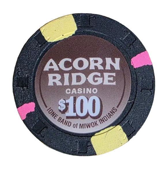 Acorn Ridge Casino $100 Chip Plymouth California 2026