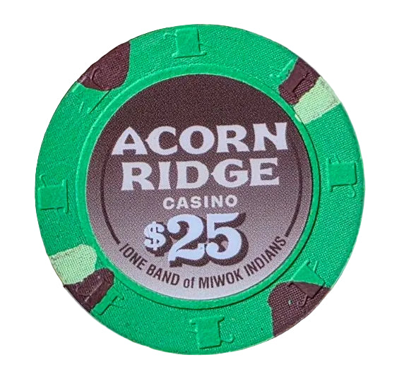 Acorn Ridge Casino $25 Chip Plymouth California 2026