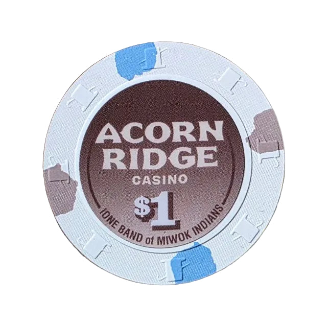 Acorn Ridge Casino $1 Chip Plymouth California 2026
