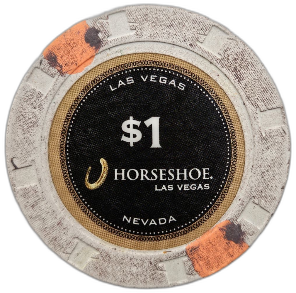 Horseshoe Casino Las Vegas Nevada $1 Chip 2022