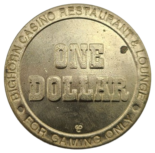 Bighorn Casino North Las Vegas Nevada $1 Token