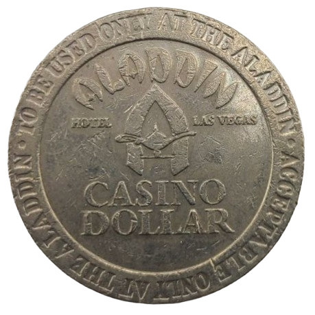 Aladdin Hotel and Casino Las Vegas Nevada $1 Token