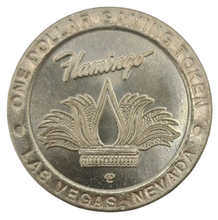 Flamingo Hilton Hotel and Casino Las Vegas Nevada $1 Token 1996