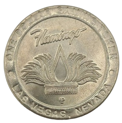 Flamingo Hotel and Casino Las Vegas Nevada $1 Token 1996
