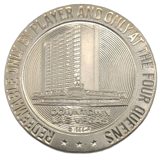 Four Queens Casino Las Vegas Nevada $1 Token 1966