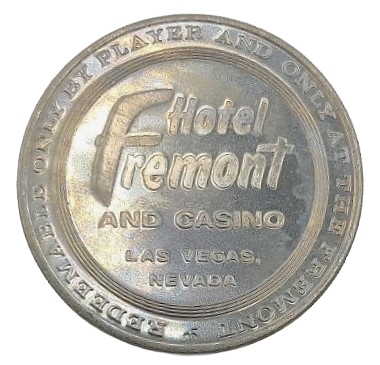 Fremont Hotel and Casino Las Vegas Nevada $1 Token 1965