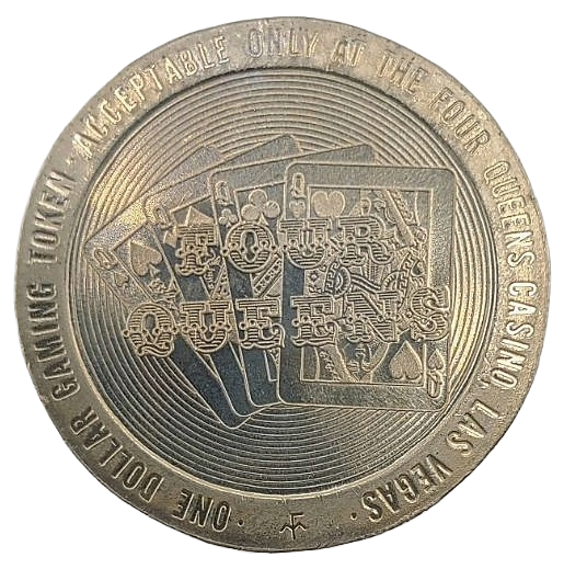 Four Queens Casino Las Vegas Nevada $1 Token 1979
