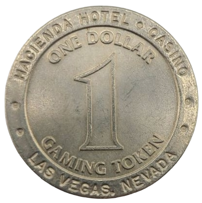Hacienda Hotel and Casino Las Vegas Nevada $1 Token 1995