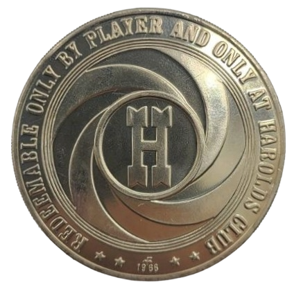 Harold's Club Casino Reno Nevada $1 Token
