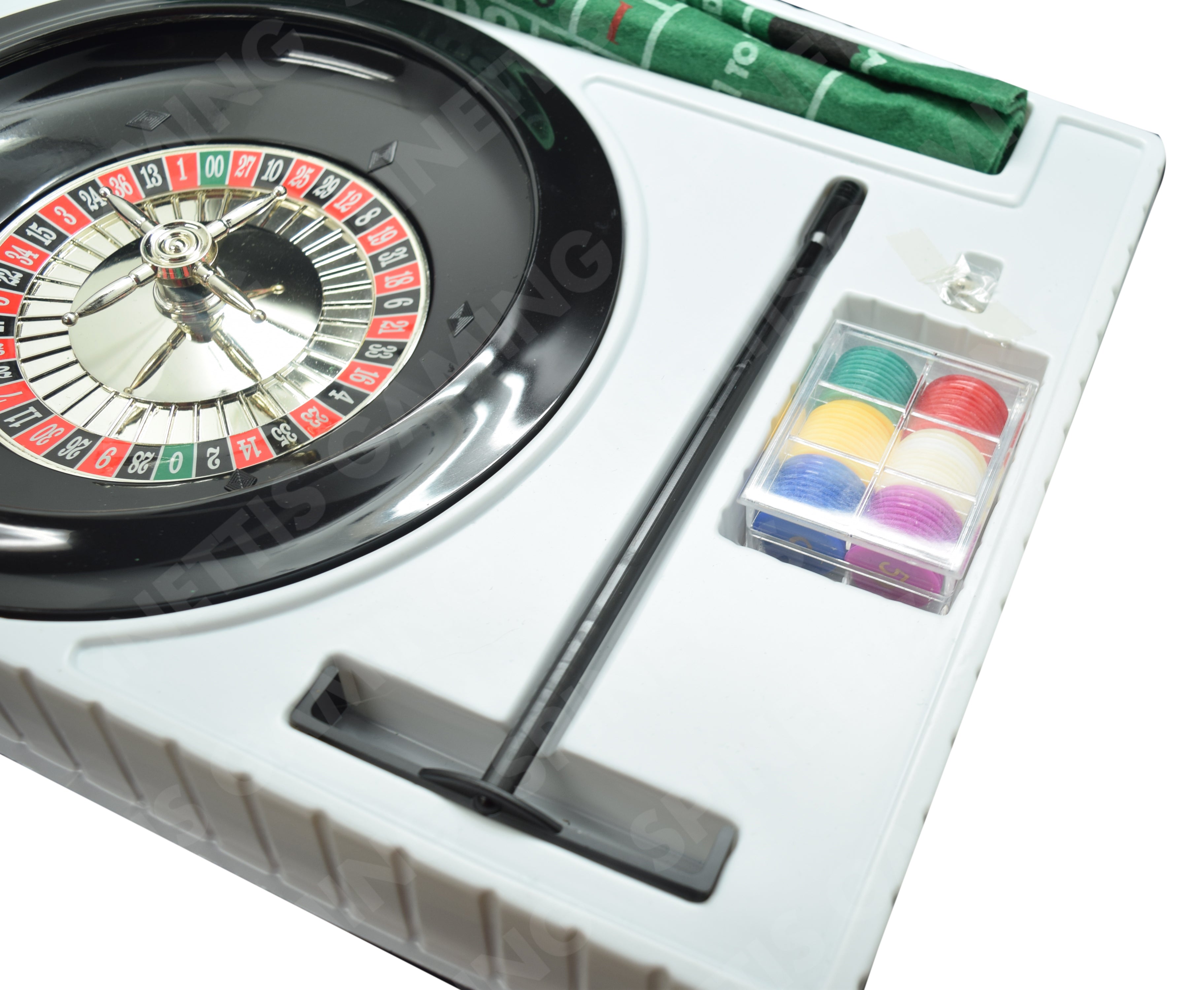 Deluxe Roulette Set with 10" Wheel