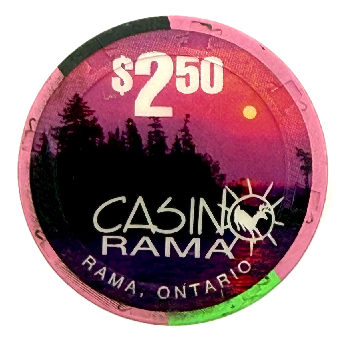 Casino Rama Rama Ontario Canada $2.50 Chip