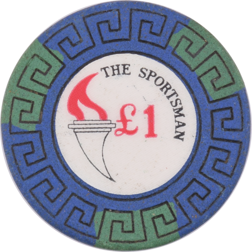 The Sportsman Casino London United Kingdom UK £1 Chip