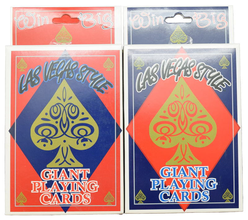 2 Pack Jumbo Nevada No. 1860 Style Playing Cards