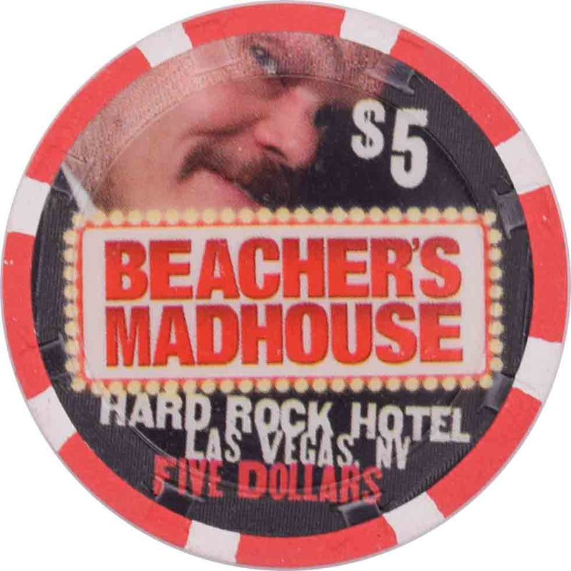 Hard Rock Casino Las Vegas Nevada $5 Lil' Tim - Beachers Madhouse Chip 2006