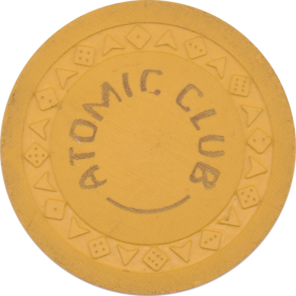 Atomic Club Casino Winnemucca Nevada $5 Chip 1951