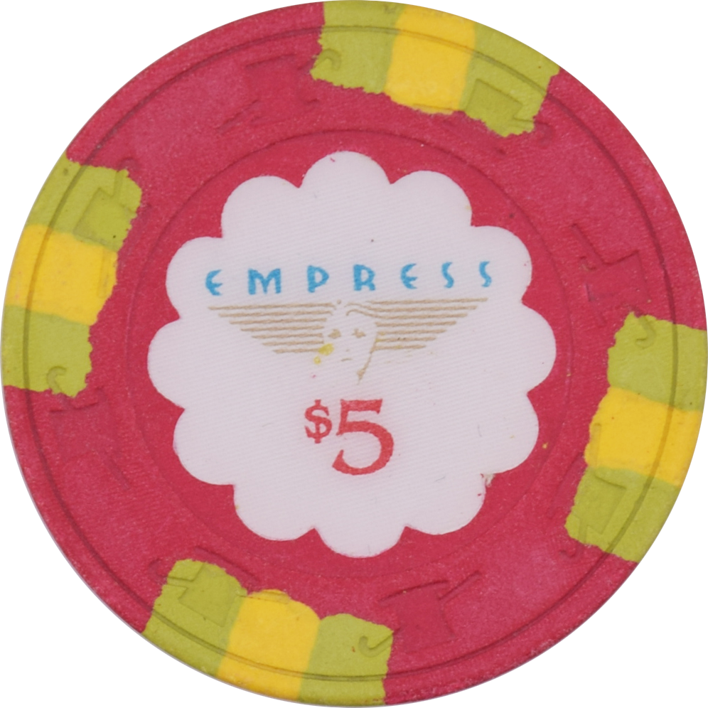 Empress Casino Joliet Illinois $5 Chip