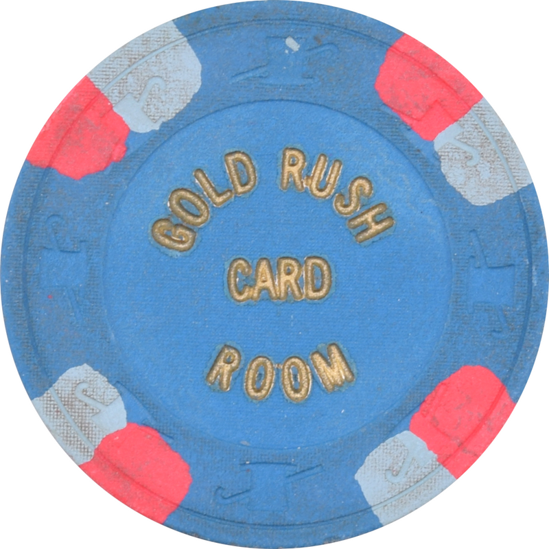 Gold Rush Card Room Grass Valley California $1 Chip