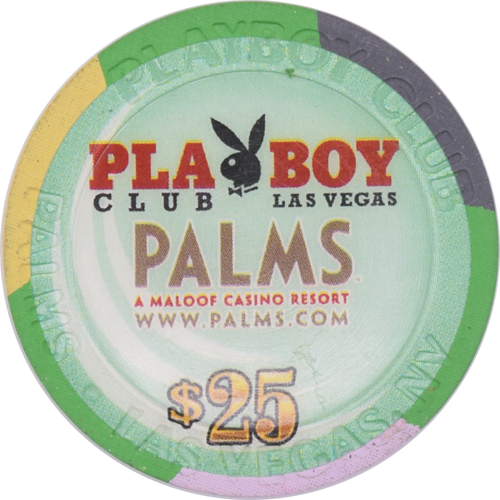 Palms Playboy Club Casino Las Vegas Nevada $25 Femlin Chip 2006