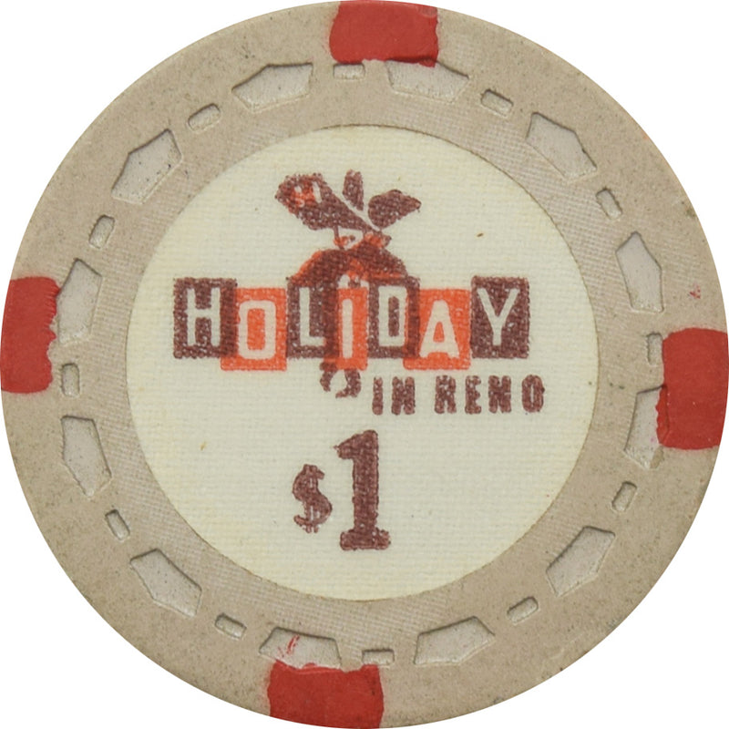Holiday Casino Reno Nevada $1 Chip 1964