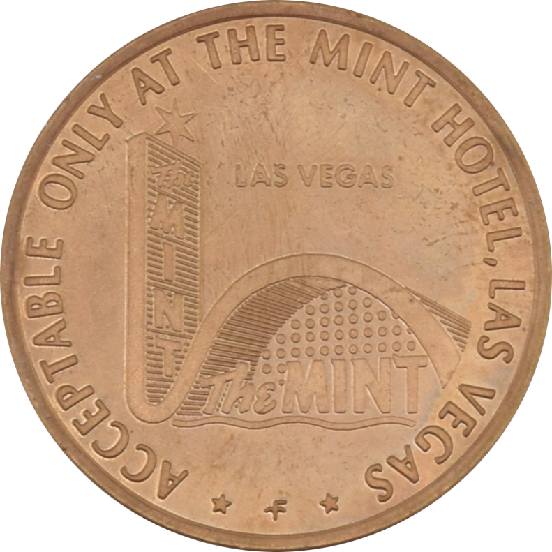 Mint Casino Las Vegas Nevada 50 Cent Gaming Token 1967