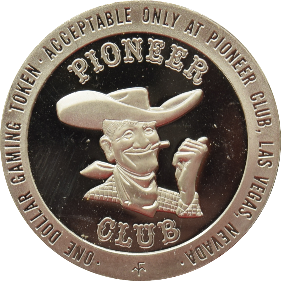 Pioneer Club Casino Las Vegas Nevada $1 Token 1983