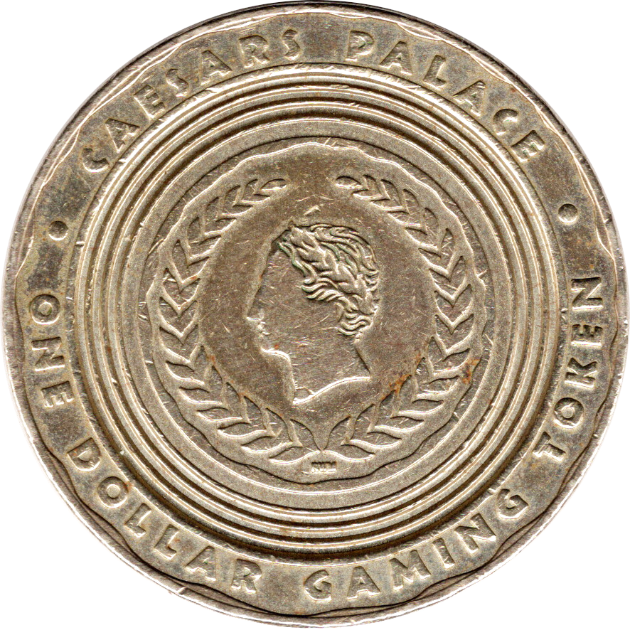 Caesars Palace Casino Las Vegas Nevada $1 Token 2003
