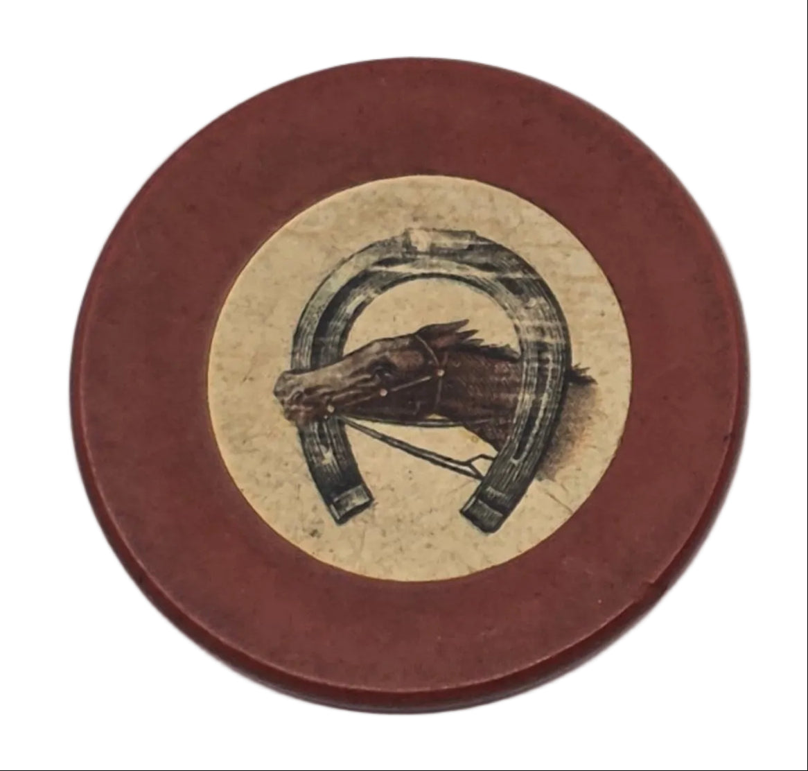 Oriental Park Racetrack Casino Habana Cuba Red Chip