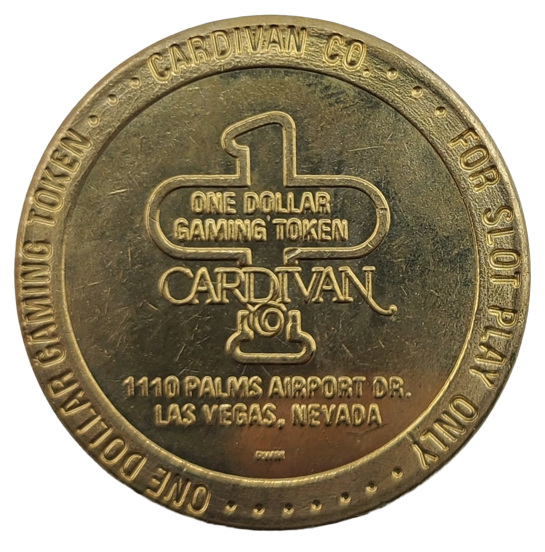 Laughing Jackalope Bar Las Vegas Nevada $1 Token 1998