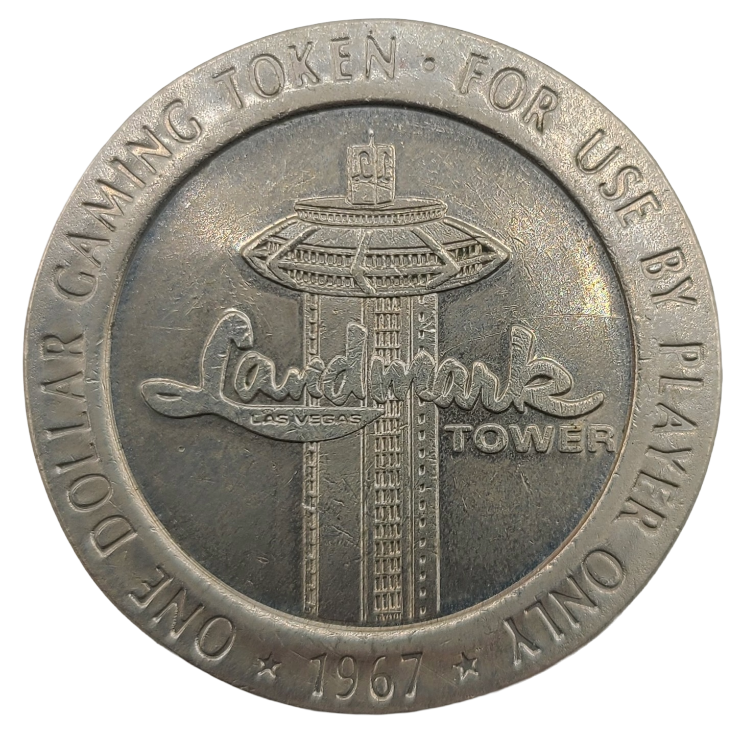 Landmark Casino Las Vegas Nevada $1 Token 1967