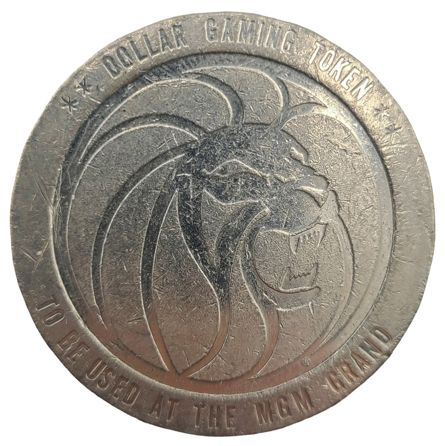 MGM Grand Casino Las Vegas Nevada $1 Token 1981