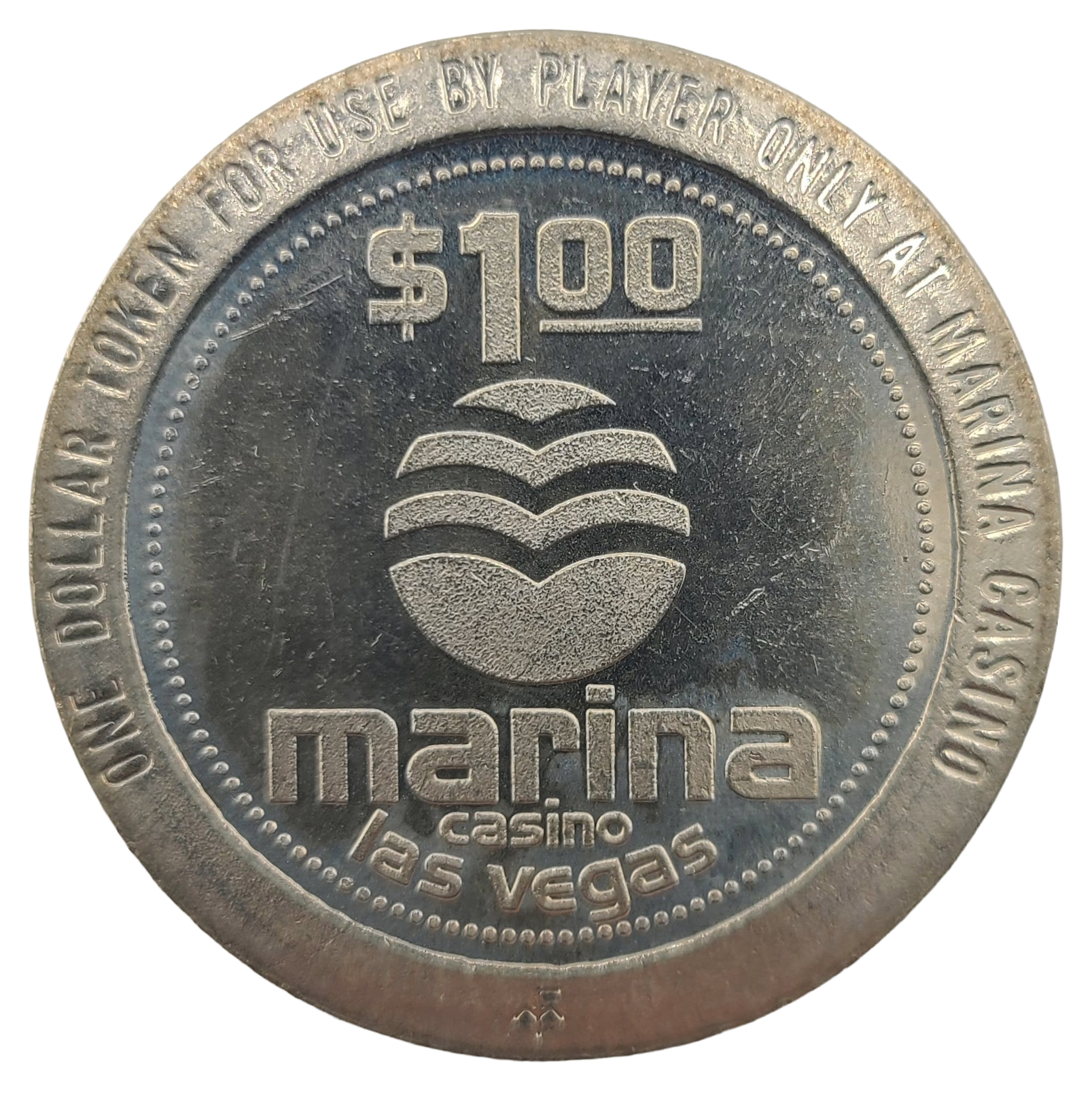 Marina Hotel and Casino Las Vegas Nevada $1 Token 1984