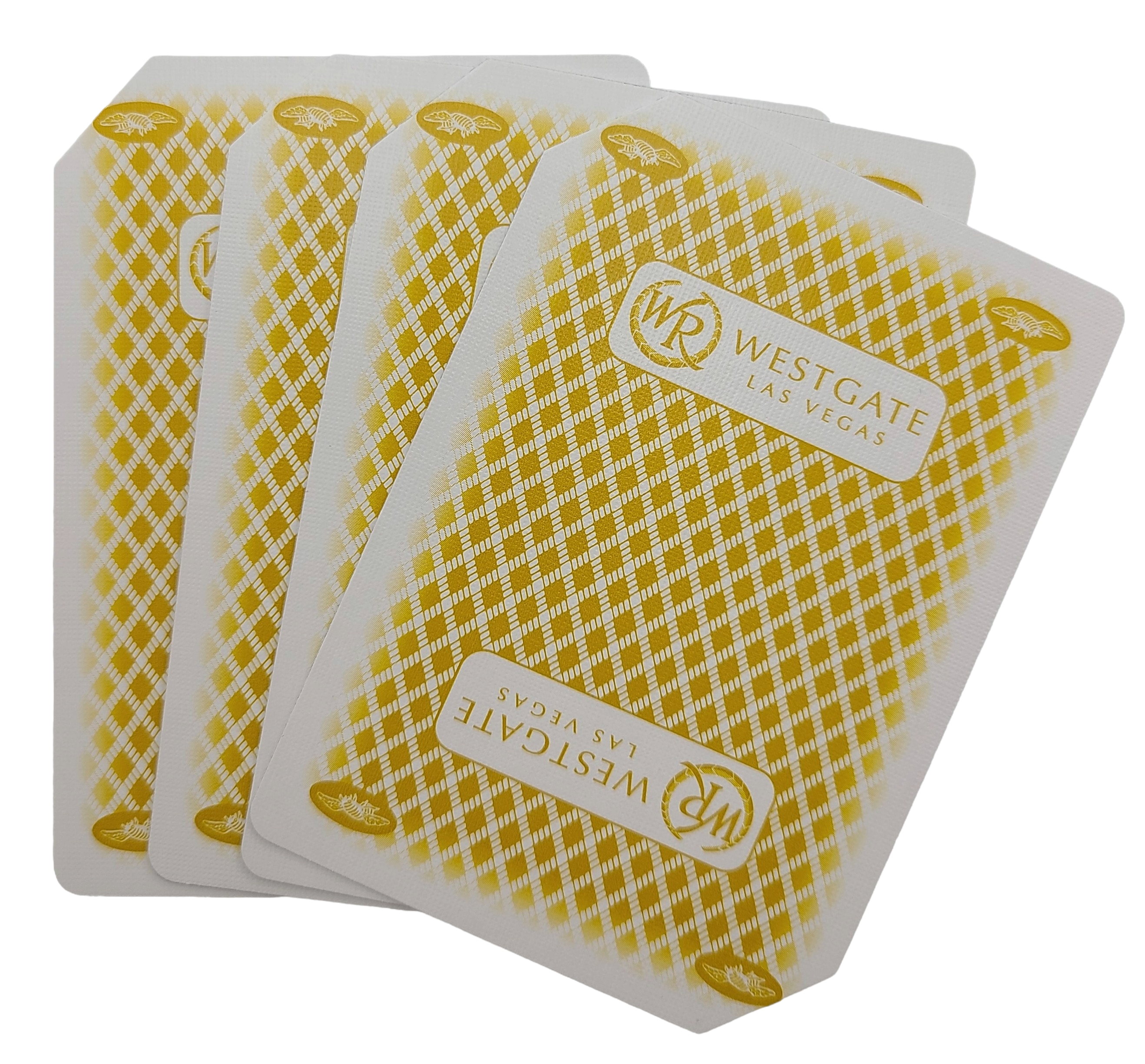 WESTGATE 1 USED GOLD DECK OF CASINO PLAYING CARDS