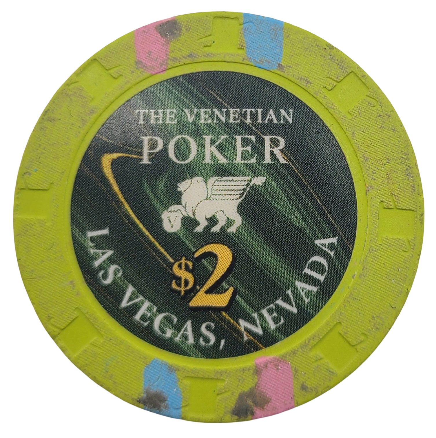 The Venetian Hotel and Casino Las Vegas Nevada $2 Poker Chip 2009