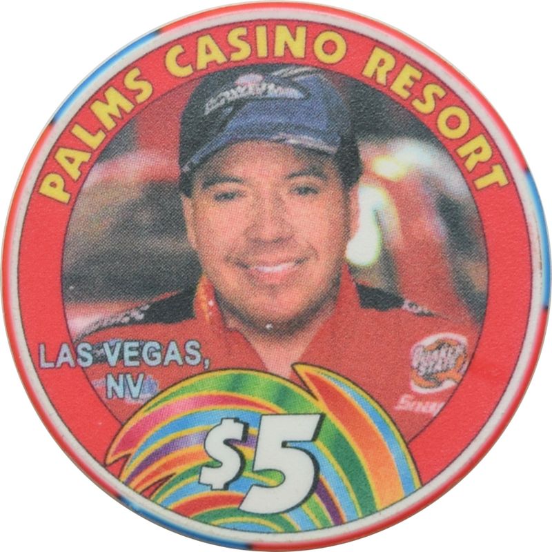 Palms Casino Las Vegas Nevada $5 Cruz Pedregon 1992 Funny Car Champion Chip 2004