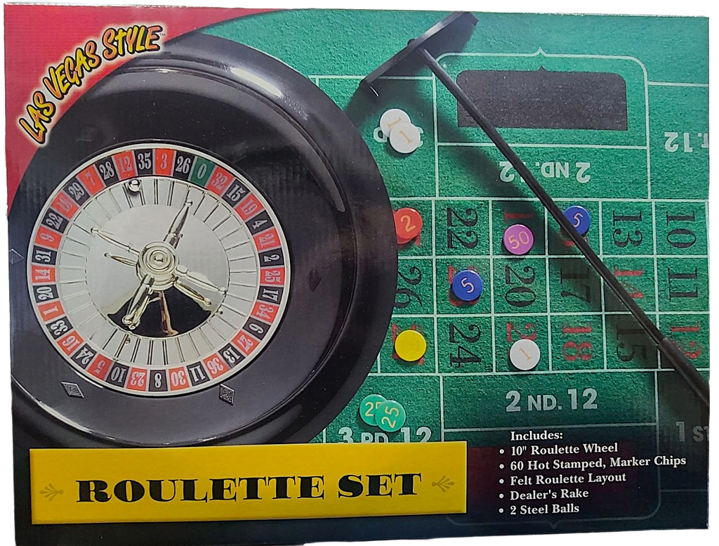 Merit Roulette Set Deluxe Roulette Set with 10