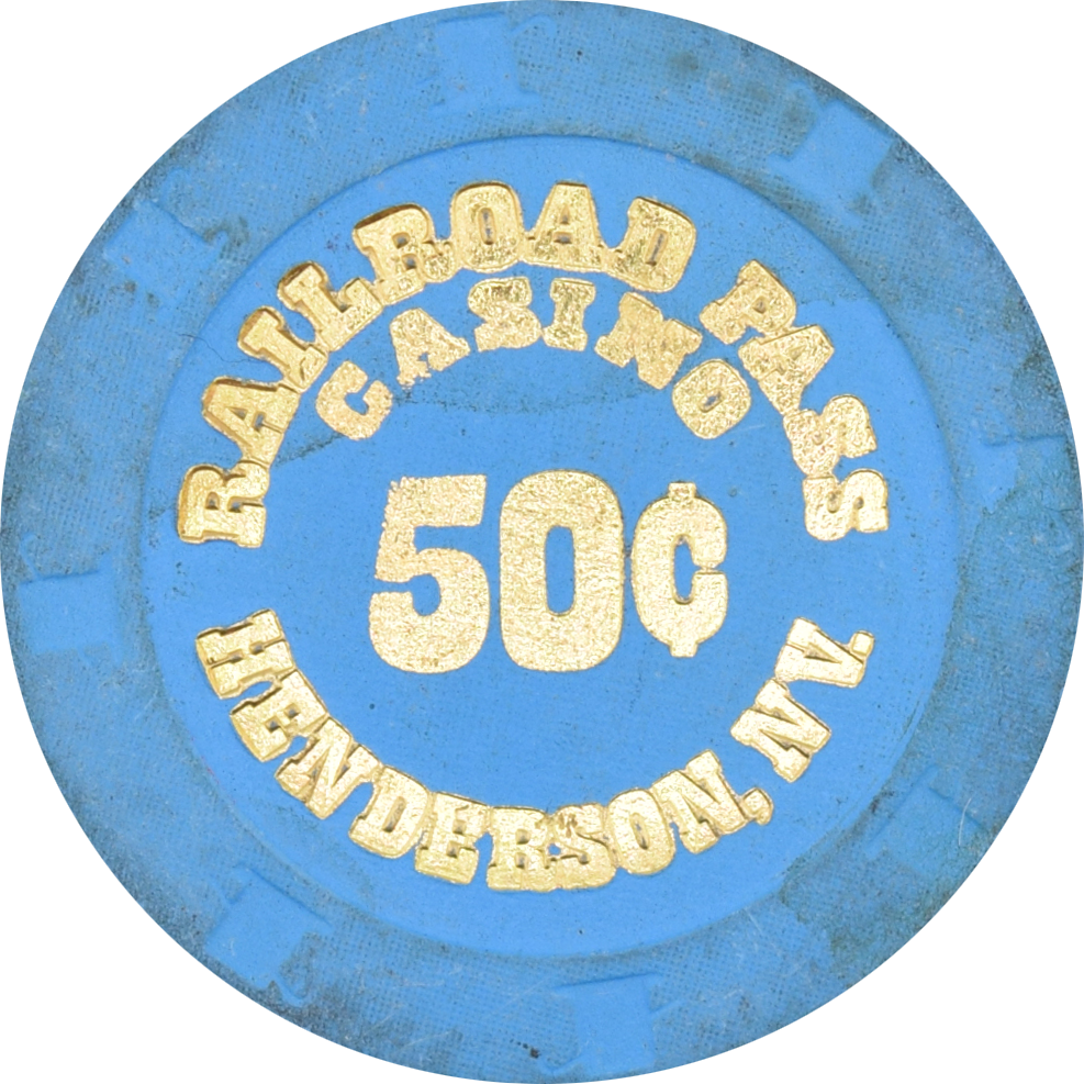 Railroad Pass Casino Henderson Nevada 50 Cent Chip 2015
