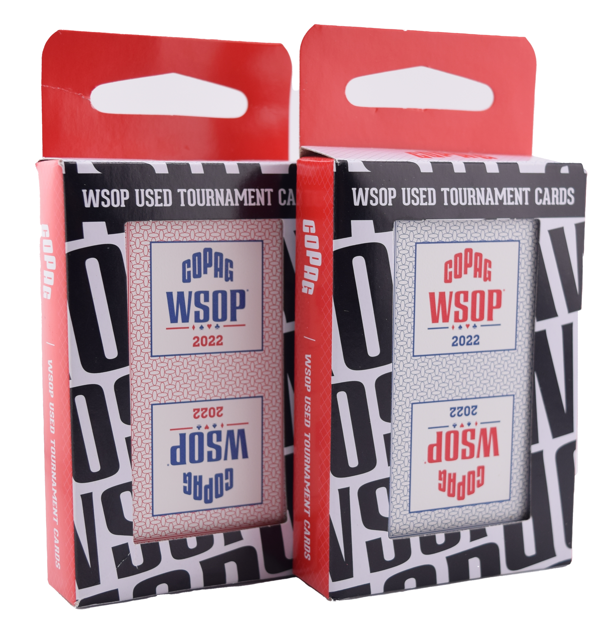 2022 Set of 2 Authentic Decks Dealt at WSOP Used Copag Plastic Playing Cards Bridge Standard Index
