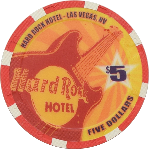 Hard Rock Casino Las Vegas Nevada $5 Duran Duran Chip 2003