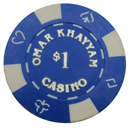 Omar Khayyam Marriott Casino Cairo Egypt $1 Chip