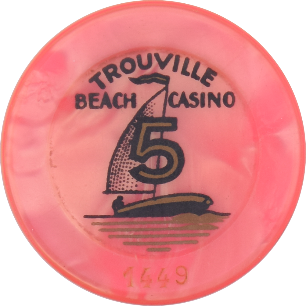 Casino Barriere Trouville sur Mer France 5FRF Jeton
