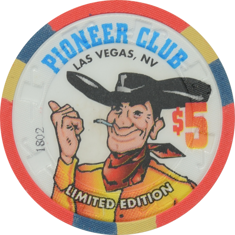 Pioneer Club Casino Las Vegas Nevada First Land Auction 1905 Chip 1995
