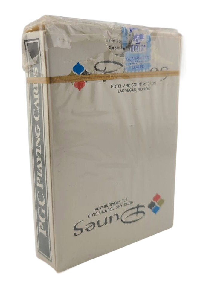 Dunes Casino Las Vegas Nevada Used White Vintage Deck