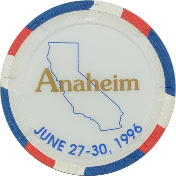 17th National Sports Collectors Convention Anaheim Paulson RHC Chip