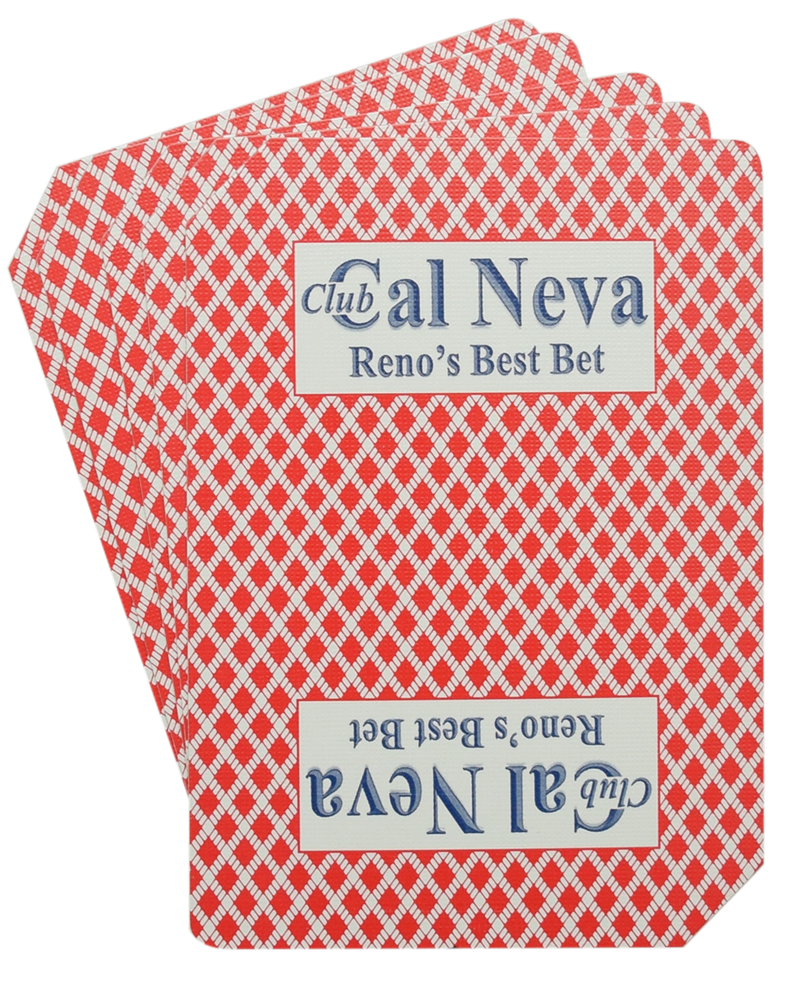 Club Cal Neva Casino Used Playing Cards Reno Nevada