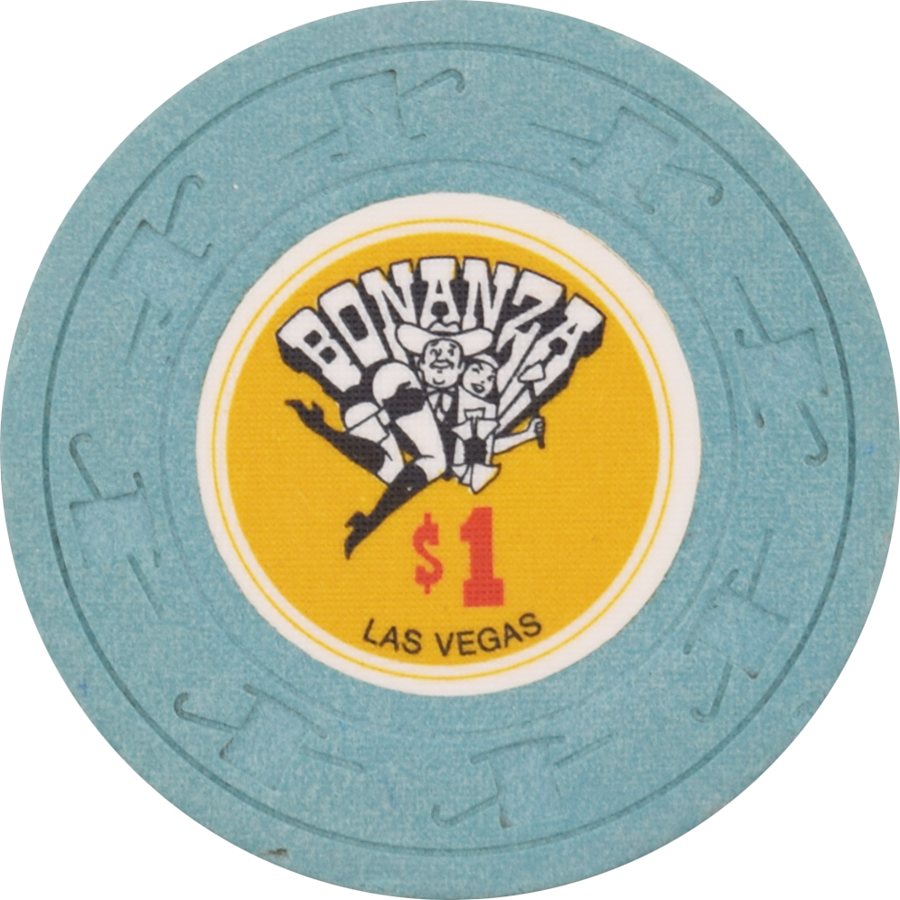 Bonanza Hotel Casino Las Vegas Nevada $1 Chip 1969