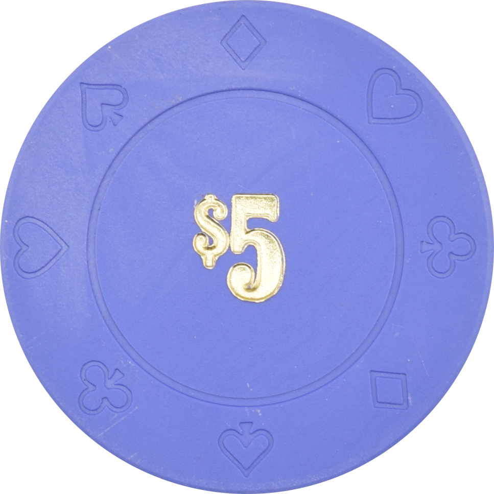 The Buccaneer Fantasy Casino Padre Island Texas $5 Chip