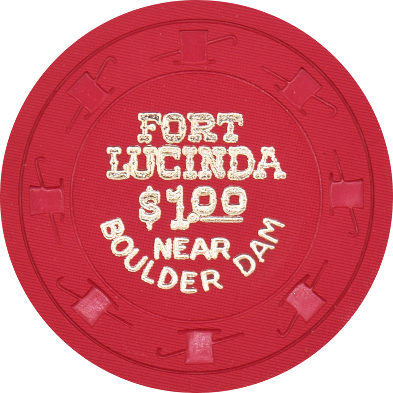 Fort Lucinda Casino Clark County Nevada $1 Chip 1964