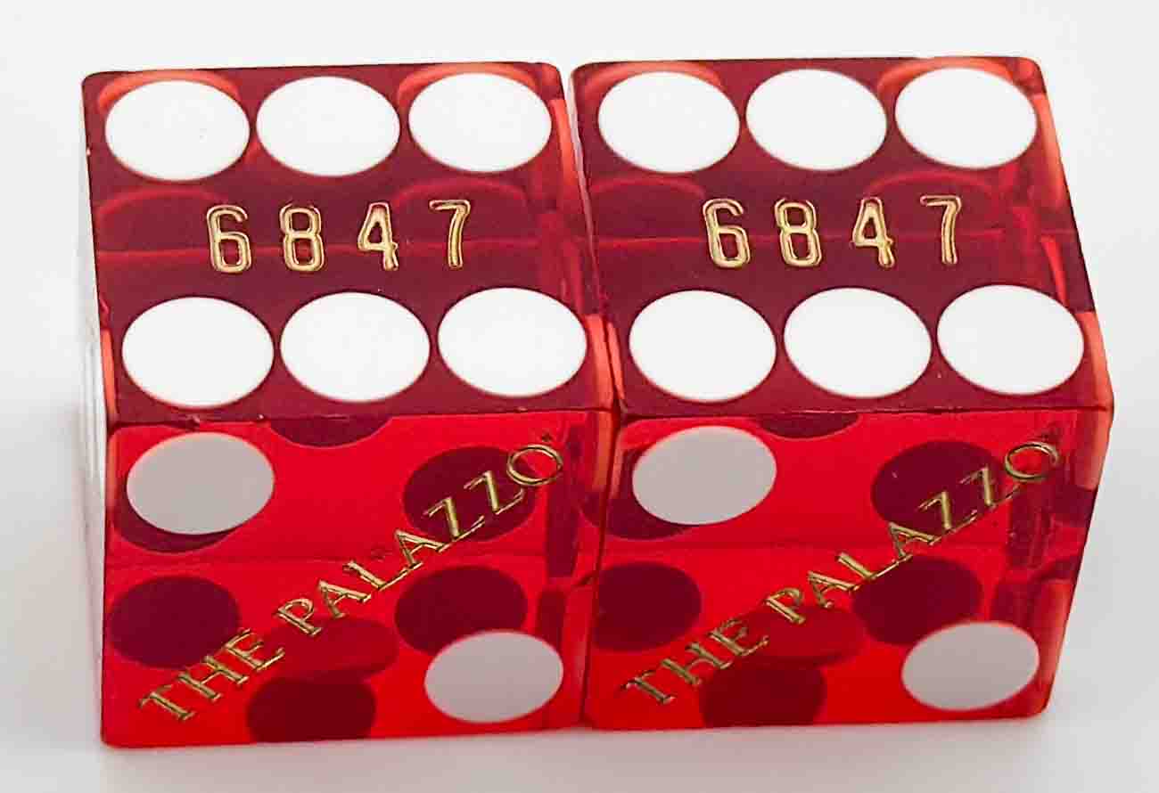 Palazzo Casino Pair of Dice Las Vegas Nevada