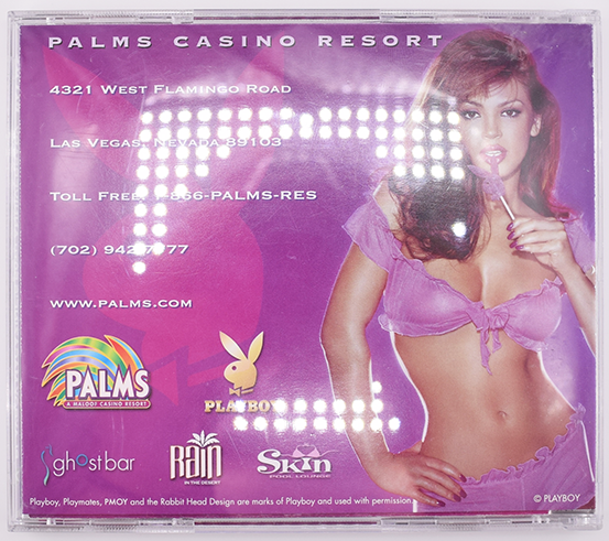 Palms Playboy Club Casino Set of 5 $100 50th Anniversary Chip CD Set