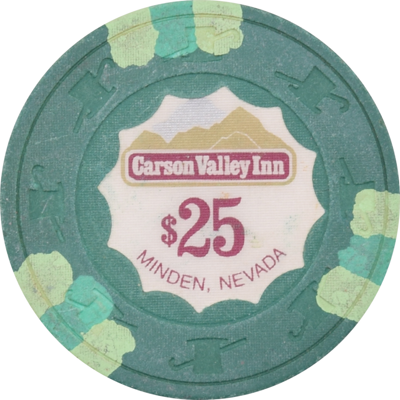 Carson Valley Inn Casino Minden Nevada $25 Chip 1984